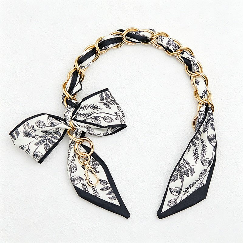 CouldNook 16.54’’ Ribbon Bow Chain Bag Strap - Everyday Accent