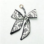 CouldNook Black Series Bow Bag Charm - Soft Bag Accent