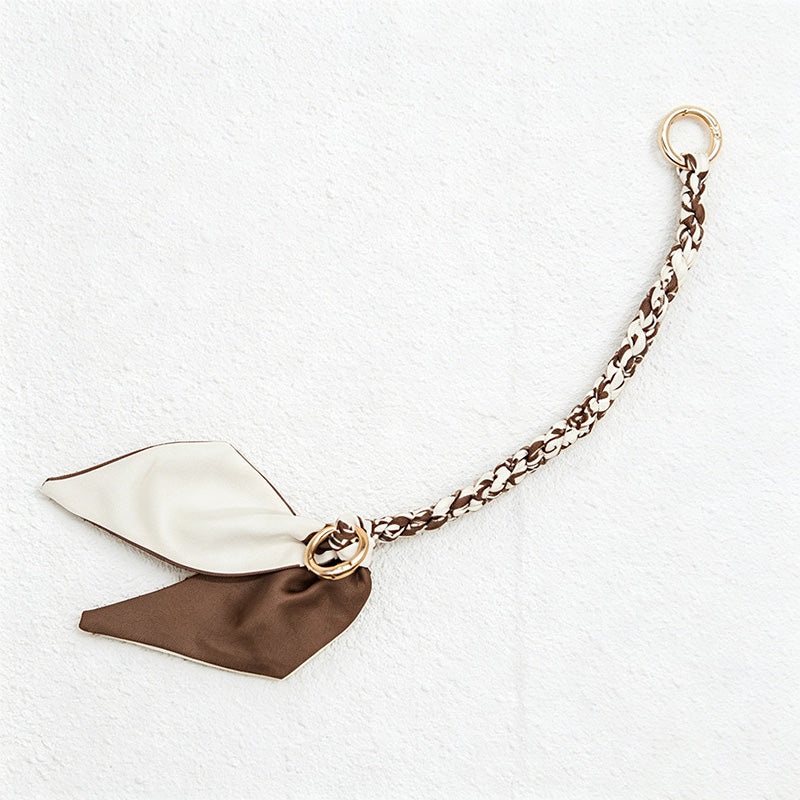 CouldNook 10.24'' Short Leaf Ribbon Bag Strap - Mini Accent
