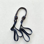 CouldNook Hand Knotted Braided Rope Bag Strap - Adjustable Replacement Crossbody Accessory