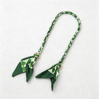 CouldNook 18.89'' Green Series Braided Bow Chain Bag Strap - Shoulder Accent