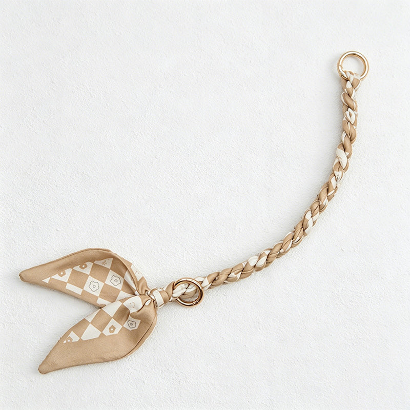 CouldNook 10.24'' Short Leaf Ribbon Bag Strap - Mini Accent