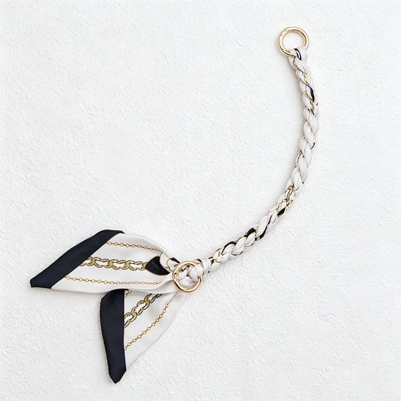 CouldNook 10.24'' Short Leaf Ribbon Bag Strap - Mini Accent