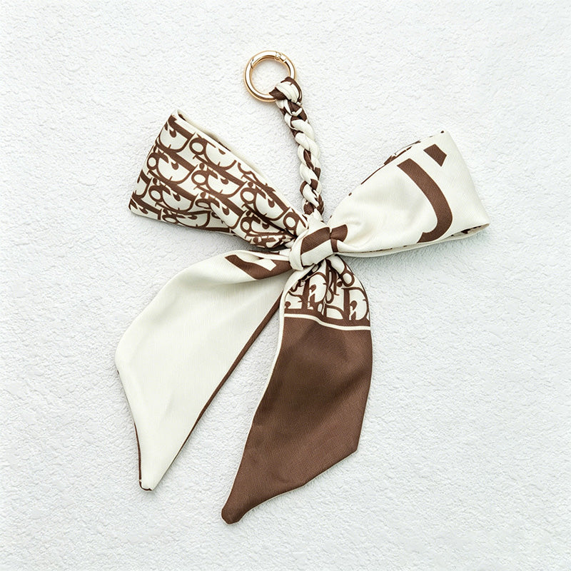 CouldNook Long Tail Bow Bag Charm - Soft Bag Accent