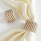 CouldNook Vine Woven Napkin Ring - Aesthetic Artisan-crafted Dining Accent