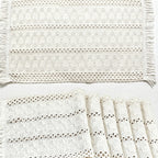 CouldNook Woven Look Dining Pad Table Placemat - Small Space Helper