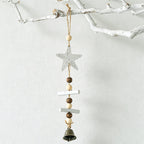 CouldNook Mediterranean Bell Ornament - Coastal Sailboat Wall Decor