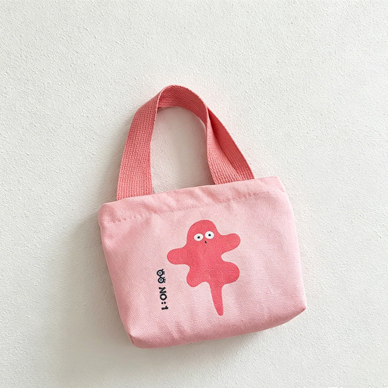 CouldNook Character Mini Tote Bag - Small Carry Accent