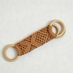 CouldNook Macrame Towel Holder Ring - Kitchen Storage Accent