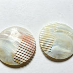 CouldNook Animal Shell Decorative Comb - Aesthetic Carved Shell Ornament