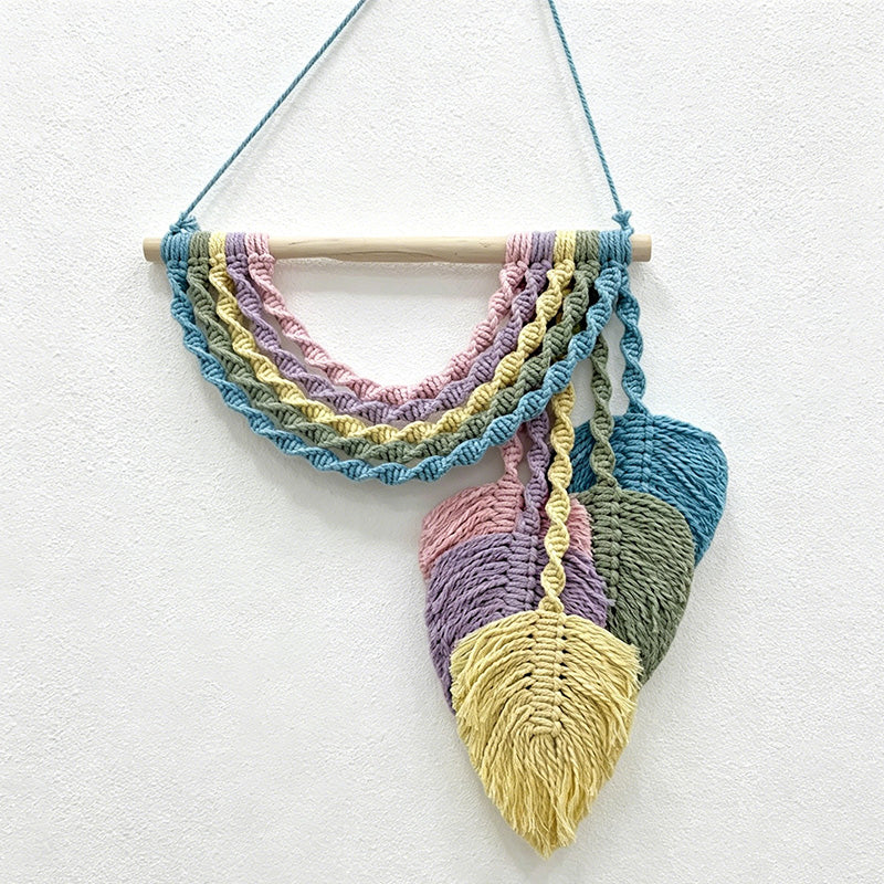CouldNook Rainbow Leaf Wall Hanging - Nursery Wall Decor