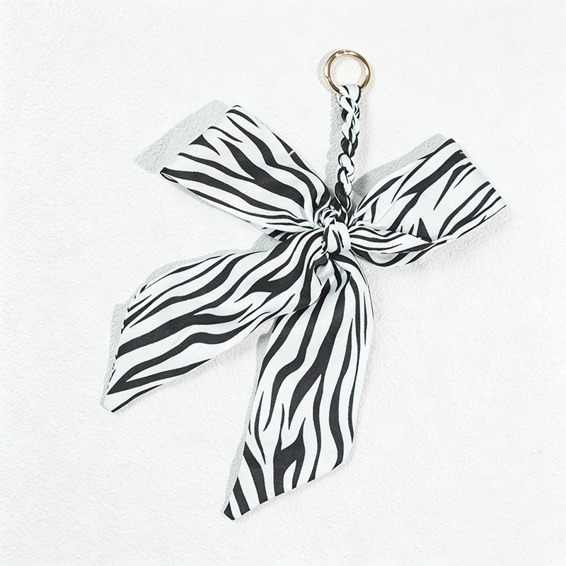 CouldNook Black Series Bow Bag Charm - Soft Bag Accent