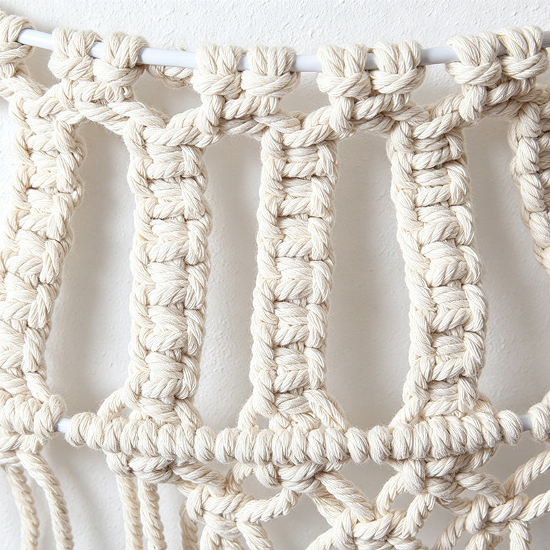 CouldNook Woven Basket Lamp Shade - Warm Hanging Light