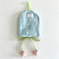 CouldNook Tulip Polka Dot Hand Towel - Aesthetic Hanging Coral Velvet