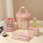 CouldNook Window Mesh Drawstring Storage Bag - Home Organizer