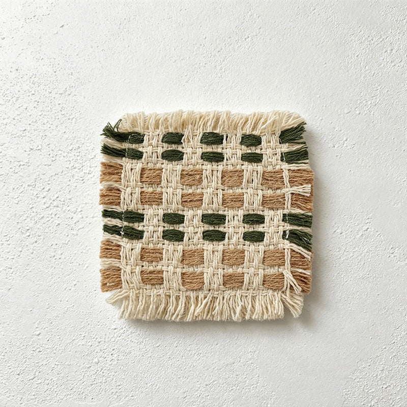 CouldNook Fringed Line Placemat - Soft Bohemian Dining Pad