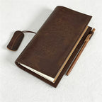 CouldNook Antique Garden Traveler's Notebook - Floral Leather Journal