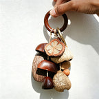 CouldNook Handmade Natural Plant Pod - Wind Chime Keychain