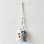 CouldNook Mediterranean Trio Fish Hanging - Coastal Home Wall Decor