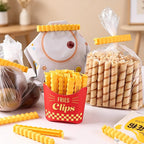 CouldNook Fries Box Bag Sealing Clip Set- Food Storage Accent