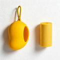 CouldNook Mango Shaped Dog Poop Bag Dispenser - Portable Waste Bag Holder