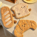 CouldNook Bread Shaped Hand Towel - Super Absorbent Coral Kitchen Towel