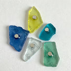 CouldNook Sea Glass Fridge Magnet - Aesthetic Natural Stone Decor