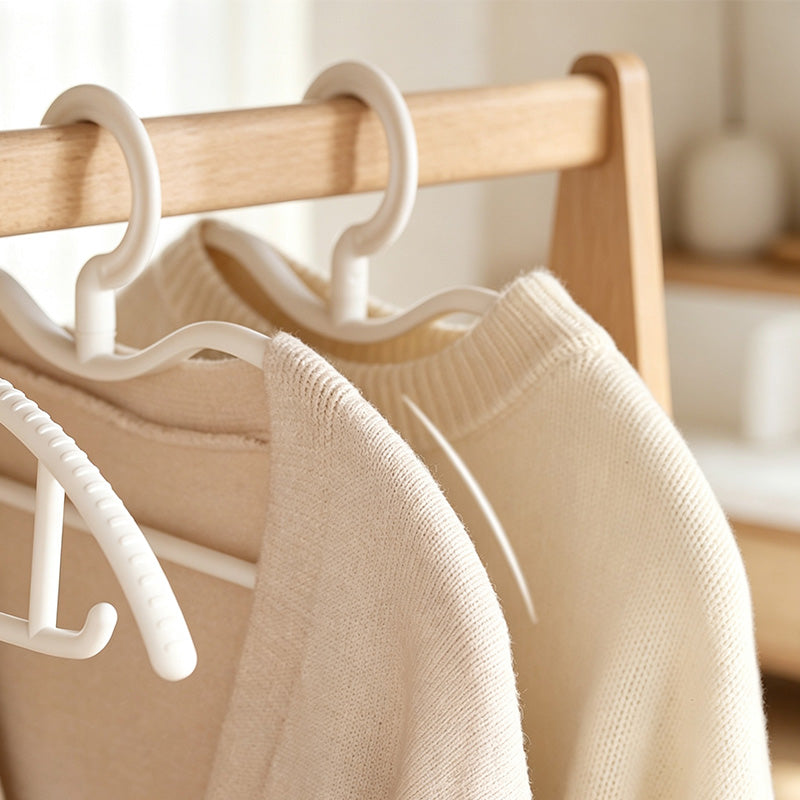 CouldNook Textured Closet Hanger Closet Hanger(1Pack Of 5PCS) - Simple Daily Essential