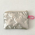 CouldNook Bow Embossed Mini Storage Pouch - Portable Makeup & Sanitary Bag