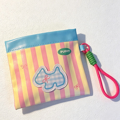 CouldNook Cartoon Mini Drawstring Pouch - Wristlet Coin & Accessory Bag