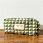 CouldNook Woven-Look Zip Storage Pouch - Desk and Travel Accent
