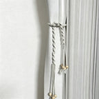 CouldNook Long Macrame Curtain Tieback - Window Drapery Accent