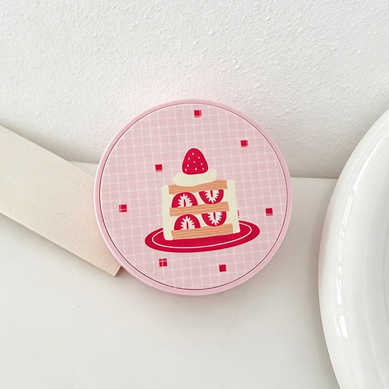 CouldNook Sweet Round Contact Lens Case - Small Home Organizer