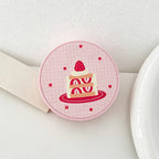 CouldNook Sweet Round Contact Lens Case - Small Home Organizer