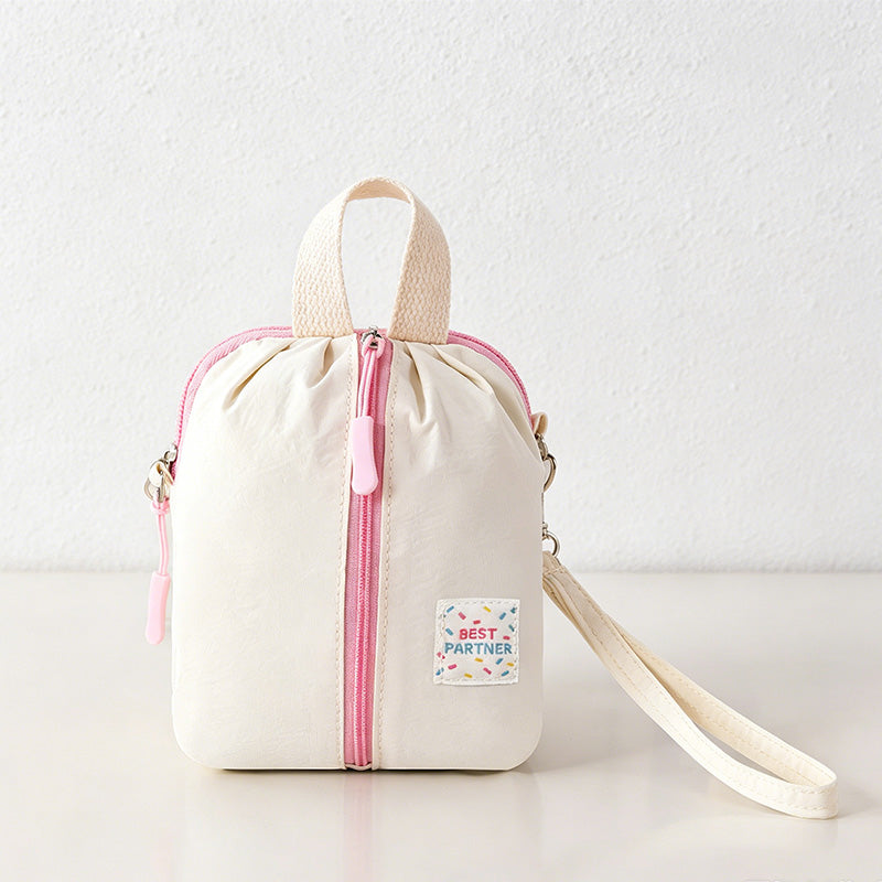 CouldNook Standing Mesh Drawstring Storage Bag - Cosmetic Organizer