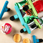 CouldNook Colorful Handle Bag Sealing Clips - Home Storage Display Accent