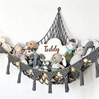 CouldNook Macrame Toy Hammock - Nursery Storage Decor
