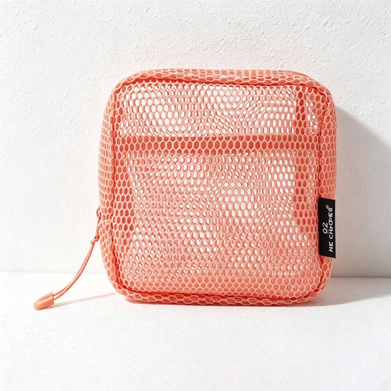 CouldNook Zippered Square Zip Organizer Bag - Simple Daily Essential