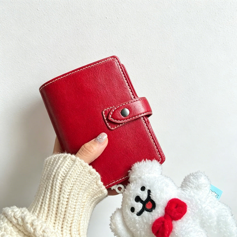 CouldNook Minimalist Leather Pocket Journal - M5 Loose-Leaf Notebook