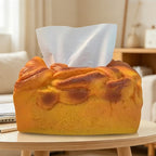 CouldNook Bread Loaf Tissue Box Cover - Cozy Table Accent