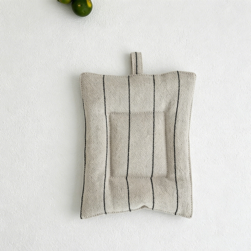 CouldNook Nordic Linen-Cotton Mat - Aesthetic insulated Table Mat