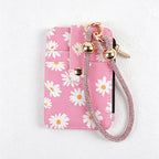CouldNook Floral Wristlet Card Holder Pouch - Daily Bag Accent
