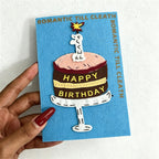 CouldNook Sculptural Non-Woven Greeting Card - 3D Effect Birthday Note