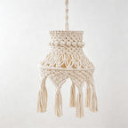 CouldNook Macrame Table Lamp Shade - Warm Bedside Lighting