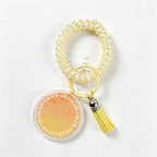 CouldNook Beaded Ring Keychain Charm - Bag Accent