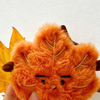 CouldNook Autumn Leaf Plush Bag Charm - Seasonal Accent