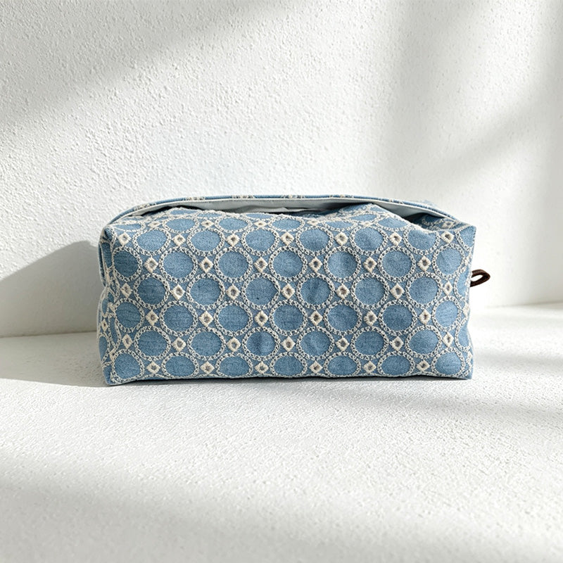 CouldNook Round Circle Pattern Tissue Cover - Everyday Use Accent