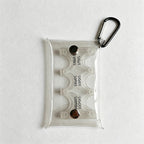 CouldNook Clear Coin Holder Keychain - Everyday Bag Accent