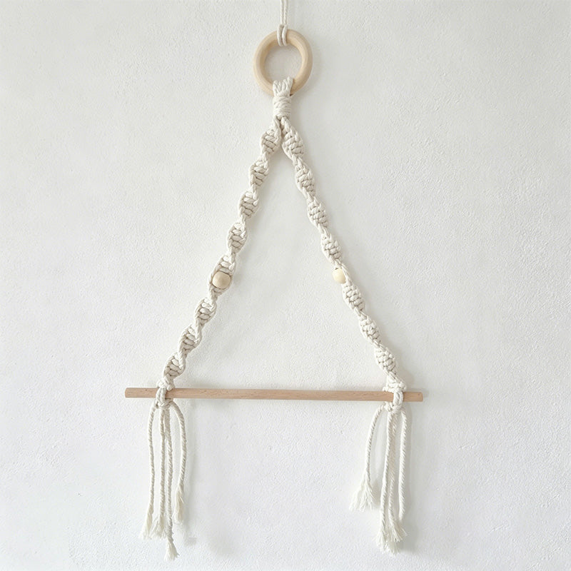 CouldNook Macrame Paper Towel Holder - Kitchen Wall Decor