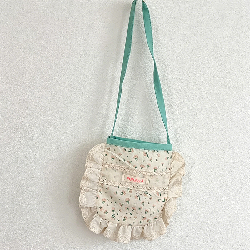 CouldNook Frill Edge Drawstring Backpack - Soft Room Accent